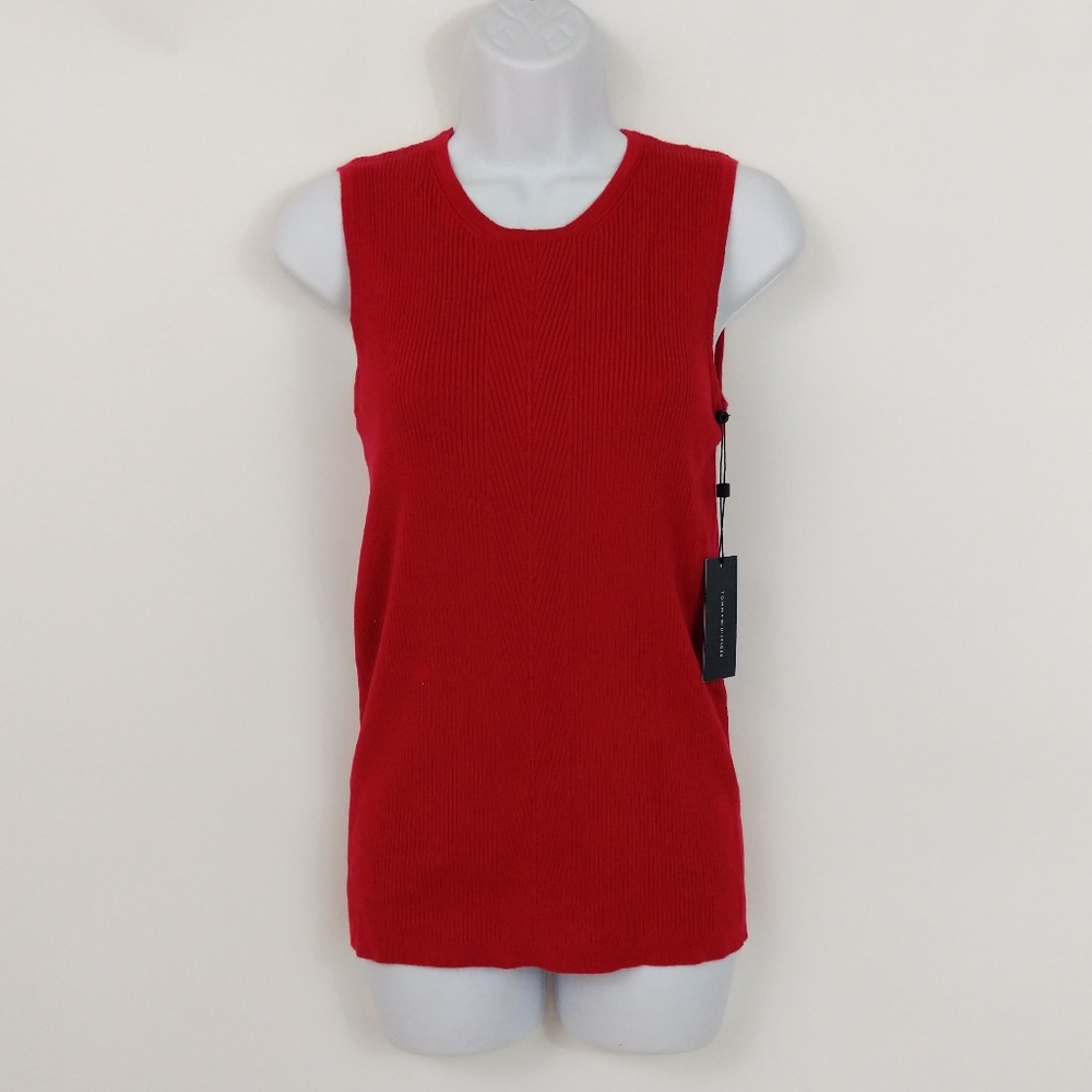 Tommy Hilfiger Ribbed Sweater Knit Tank - Picture 2 of 4